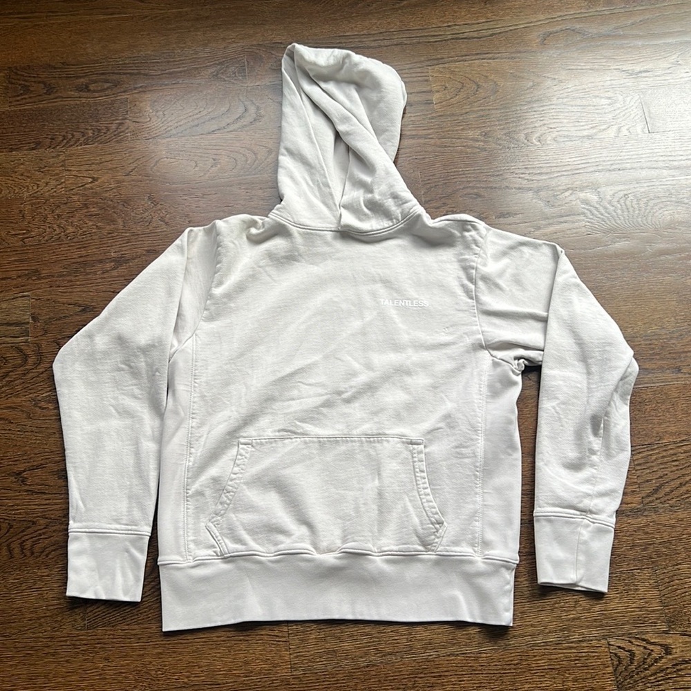 TALENTLESS Heavy Weight Hoodie - Bone